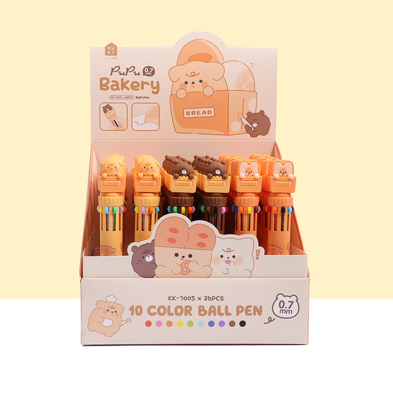 Шариковая ручка PUPU Bakery 10 цветов