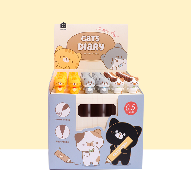 Милая гелевая ручка Pet Box